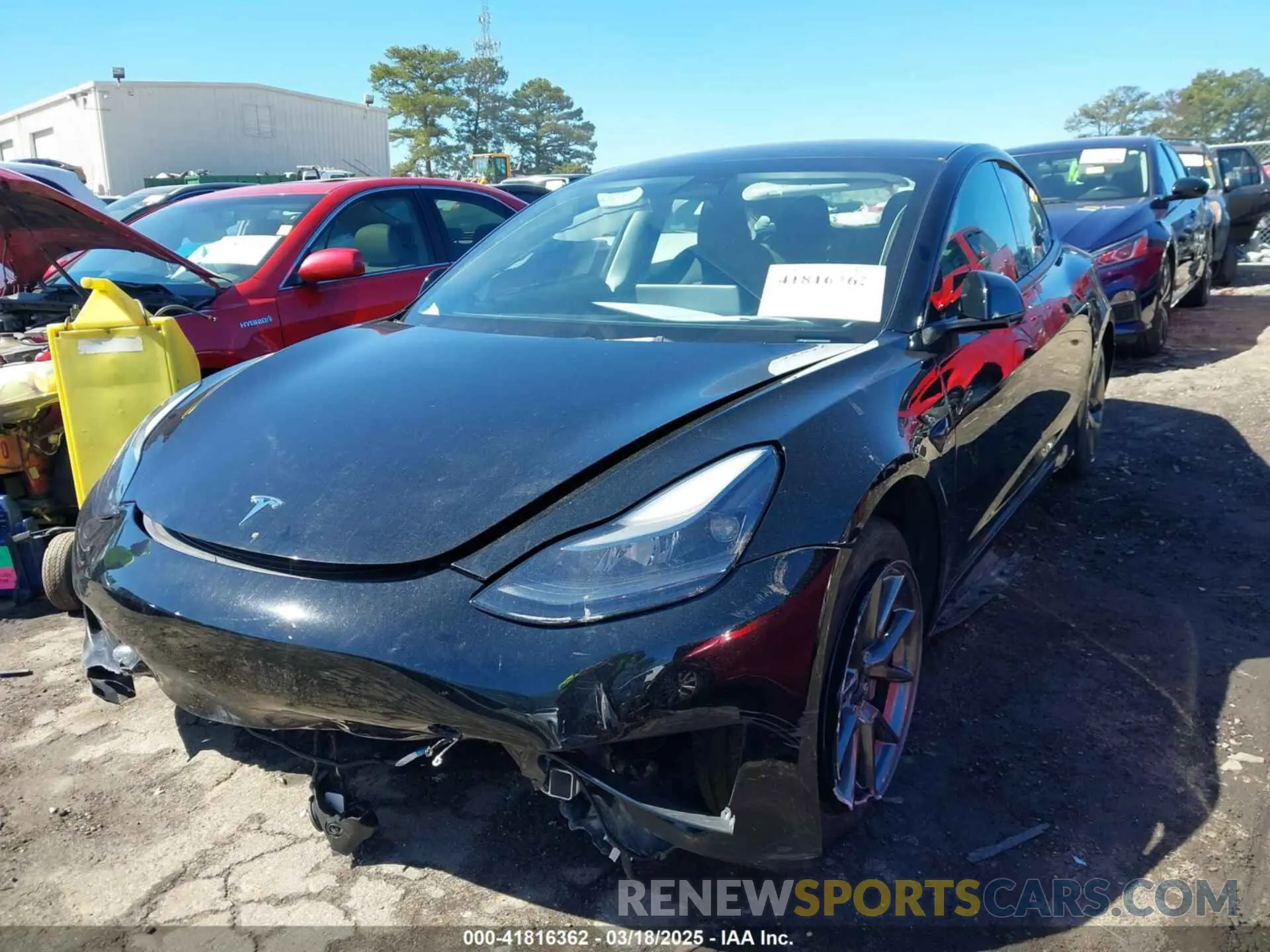 6 Фотография поврежденного автомобиля 5YJ3E1EA0PF546332 TESLA MODEL 3 2023