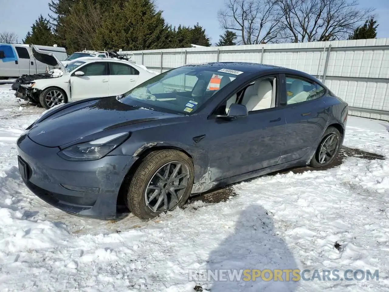 1 Фотография поврежденного автомобиля 5YJ3E1EA0PF547948 TESLA MODEL 3 2023
