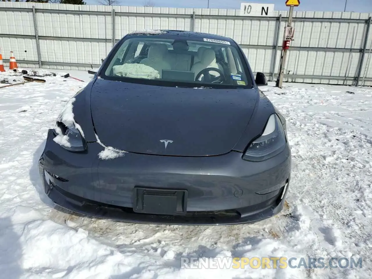 5 Фотография поврежденного автомобиля 5YJ3E1EA0PF547948 TESLA MODEL 3 2023