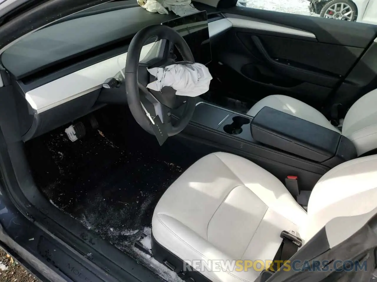 8 Фотография поврежденного автомобиля 5YJ3E1EA0PF547948 TESLA MODEL 3 2023
