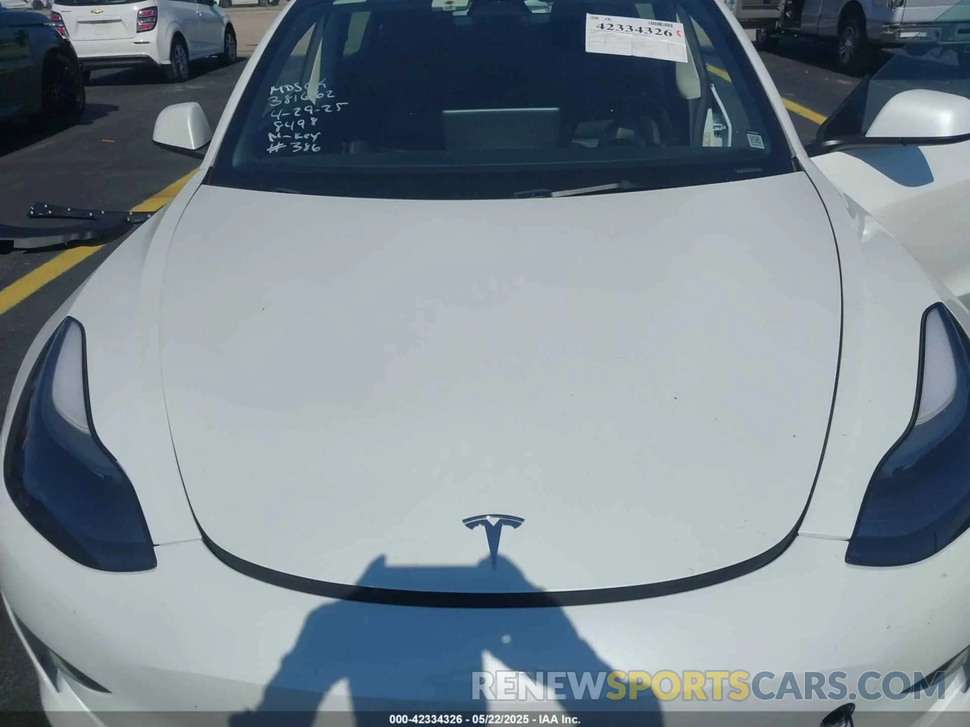 10 Фотография поврежденного автомобиля 5YJ3E1EA0PF548498 TESLA MODEL 3 2023