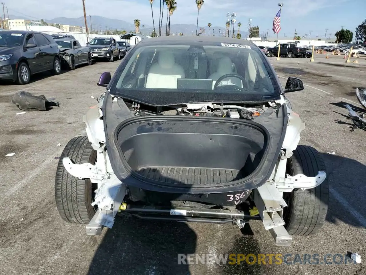 5 Photograph of a damaged car 5YJ3E1EA0PF551630 TESLA MODEL 3 2023