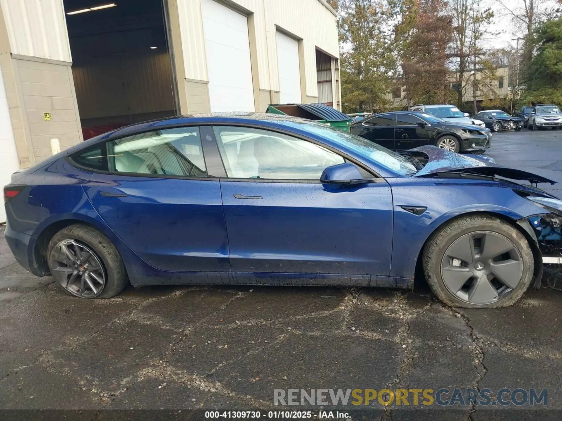 12 Photograph of a damaged car 5YJ3E1EA0PF551837 TESLA MODEL 3 2023