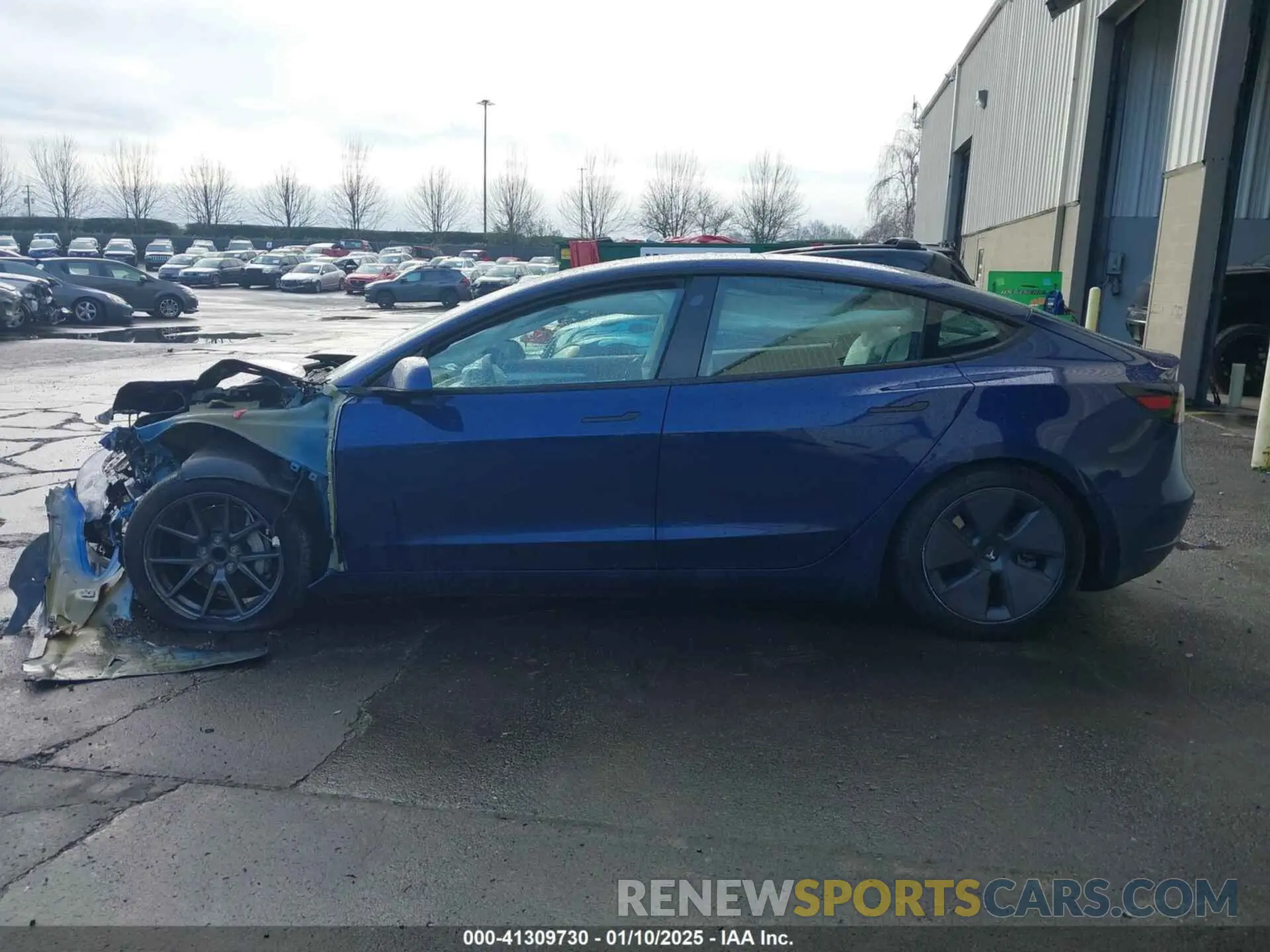 13 Photograph of a damaged car 5YJ3E1EA0PF551837 TESLA MODEL 3 2023