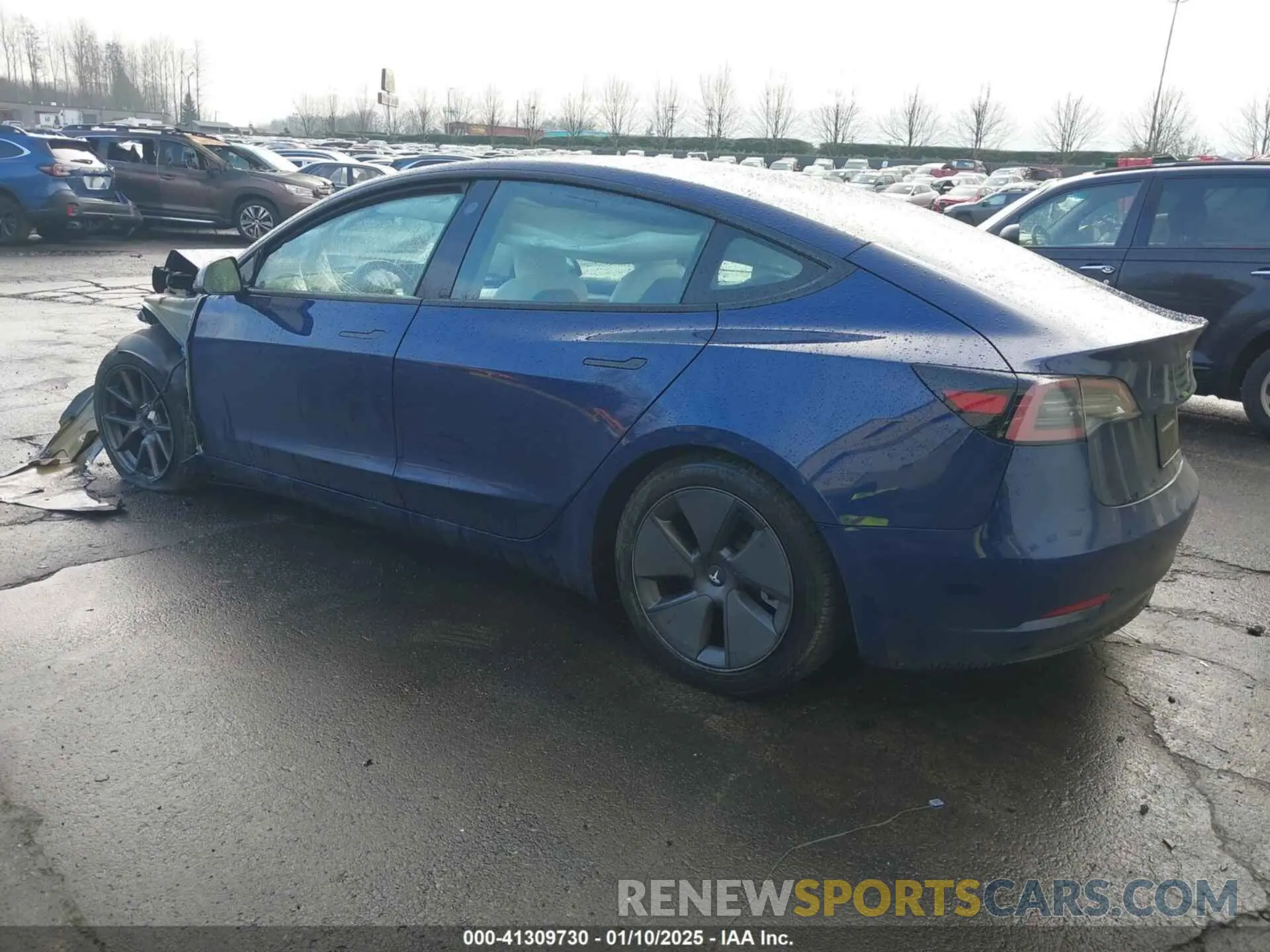 3 Photograph of a damaged car 5YJ3E1EA0PF551837 TESLA MODEL 3 2023