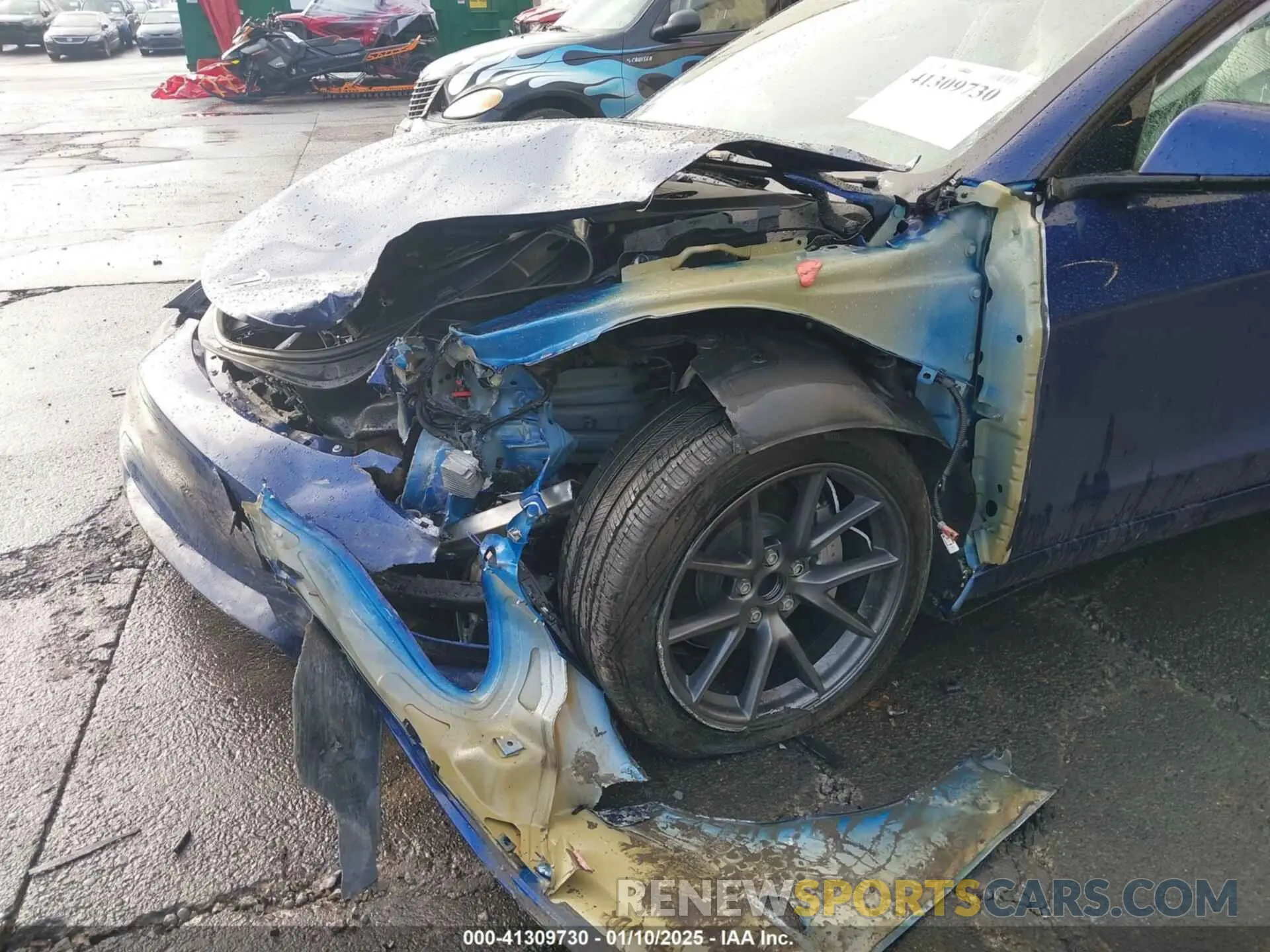 6 Photograph of a damaged car 5YJ3E1EA0PF551837 TESLA MODEL 3 2023