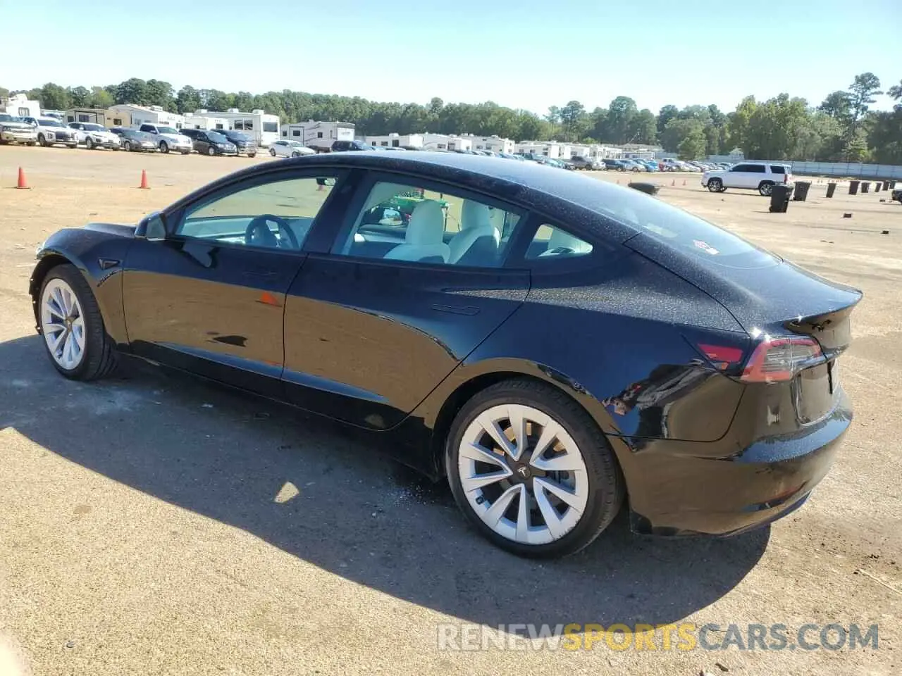 2 Photograph of a damaged car 5YJ3E1EA0PF563695 TESLA MODEL 3 2023