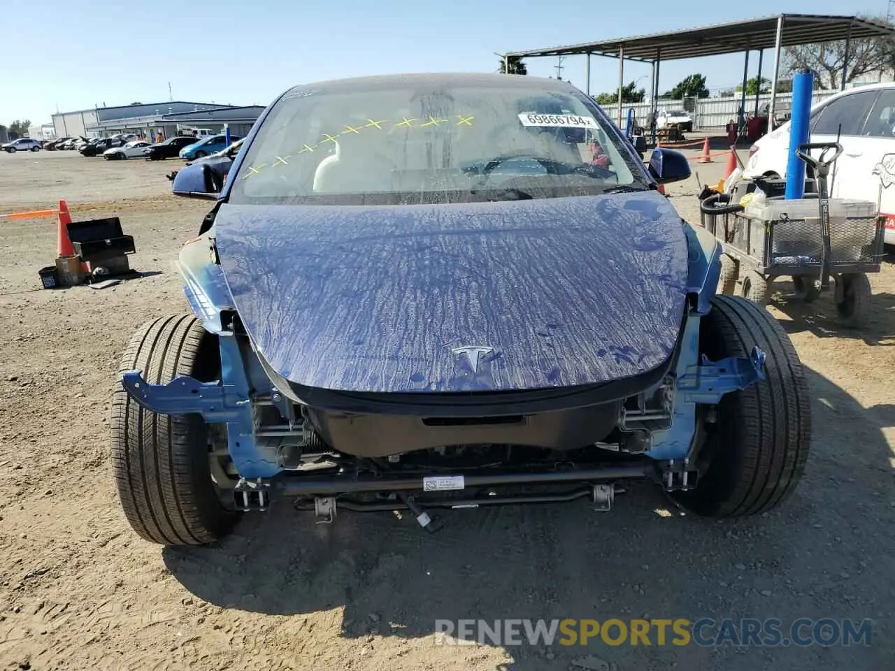 5 Photograph of a damaged car 5YJ3E1EA0PF574292 TESLA MODEL 3 2023