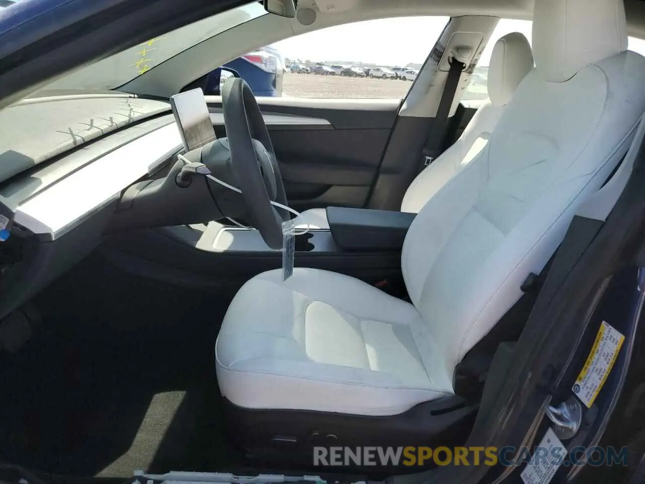7 Photograph of a damaged car 5YJ3E1EA0PF574292 TESLA MODEL 3 2023