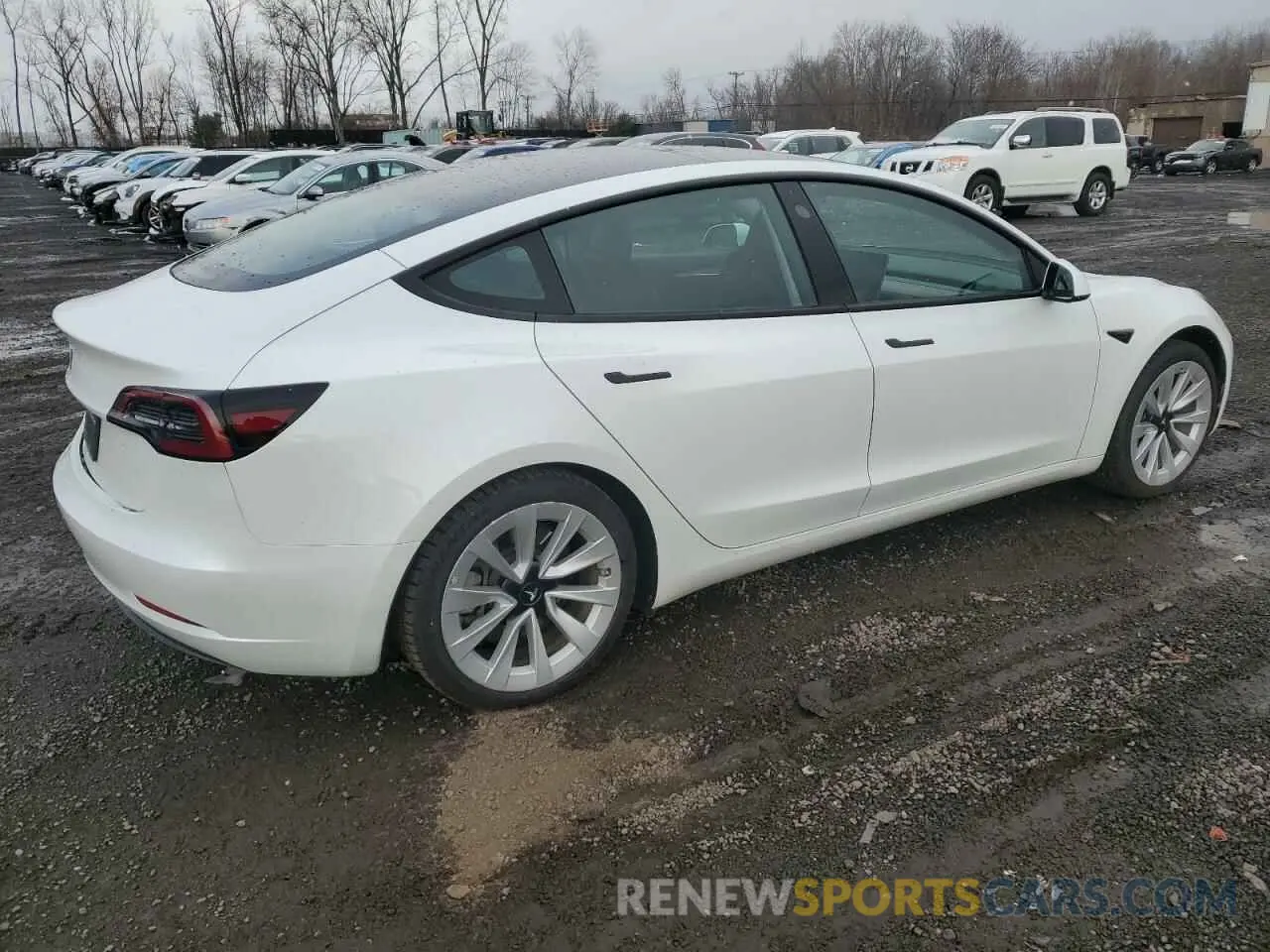 3 Photograph of a damaged car 5YJ3E1EA0PF583476 TESLA MODEL 3 2023