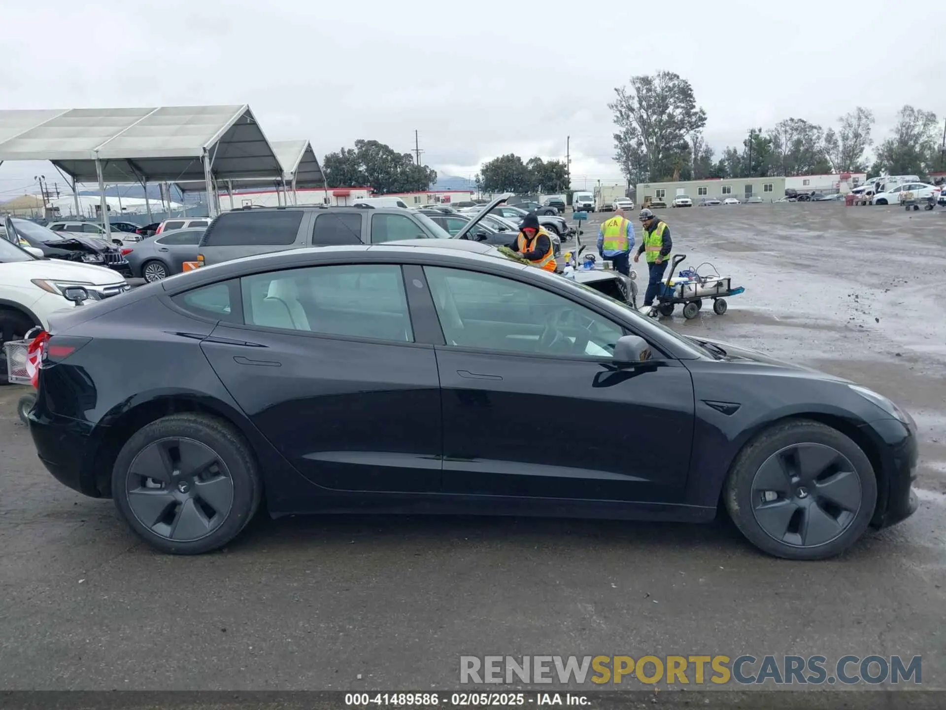 14 Фотография поврежденного автомобиля 5YJ3E1EA0PF587656 TESLA MODEL 3 2023