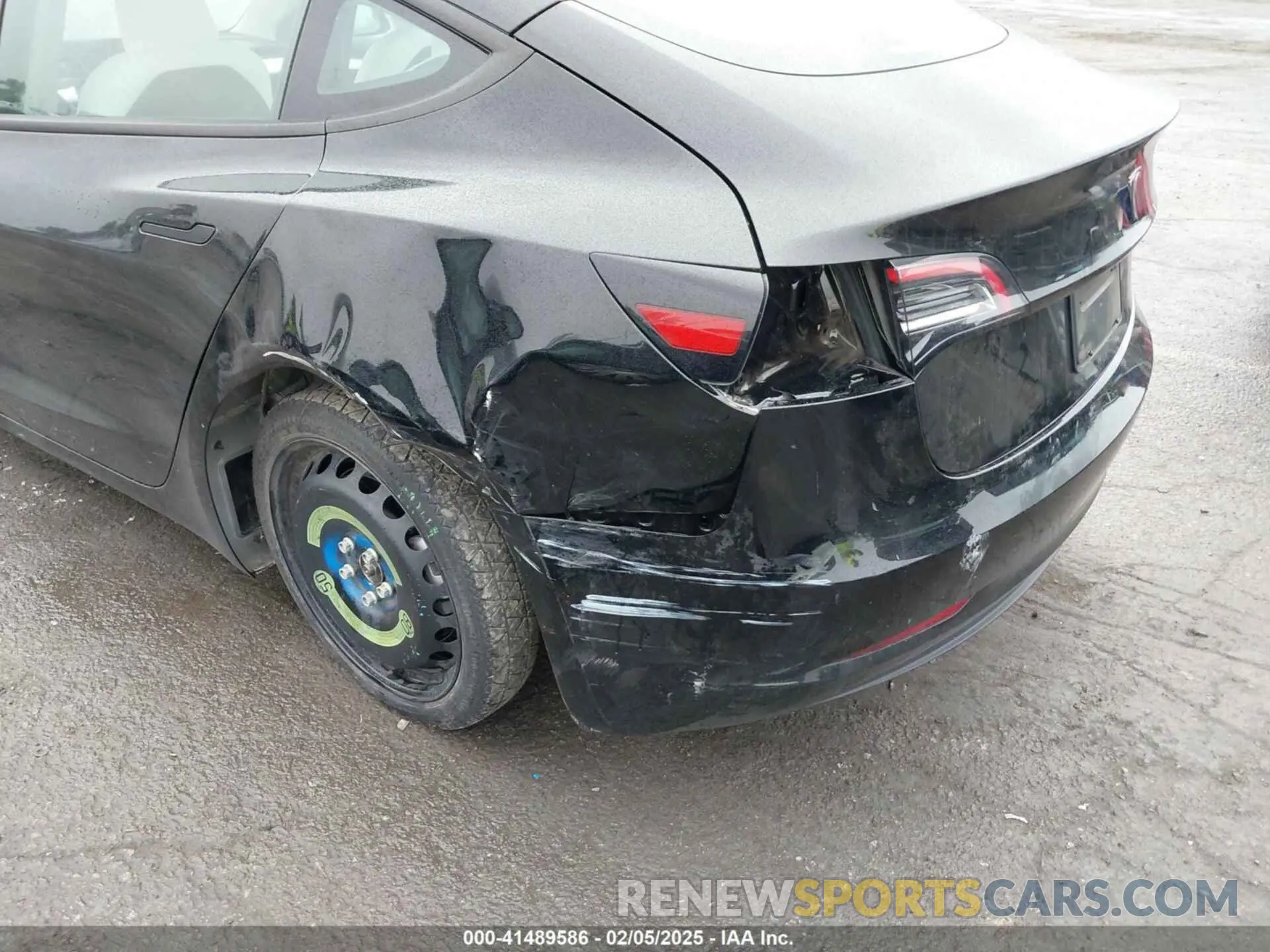 6 Фотография поврежденного автомобиля 5YJ3E1EA0PF587656 TESLA MODEL 3 2023