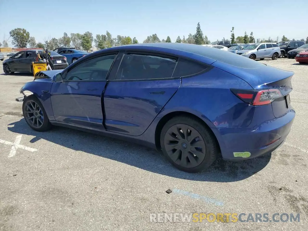 2 Фотография поврежденного автомобиля 5YJ3E1EA0PF591948 TESLA MODEL 3 2023