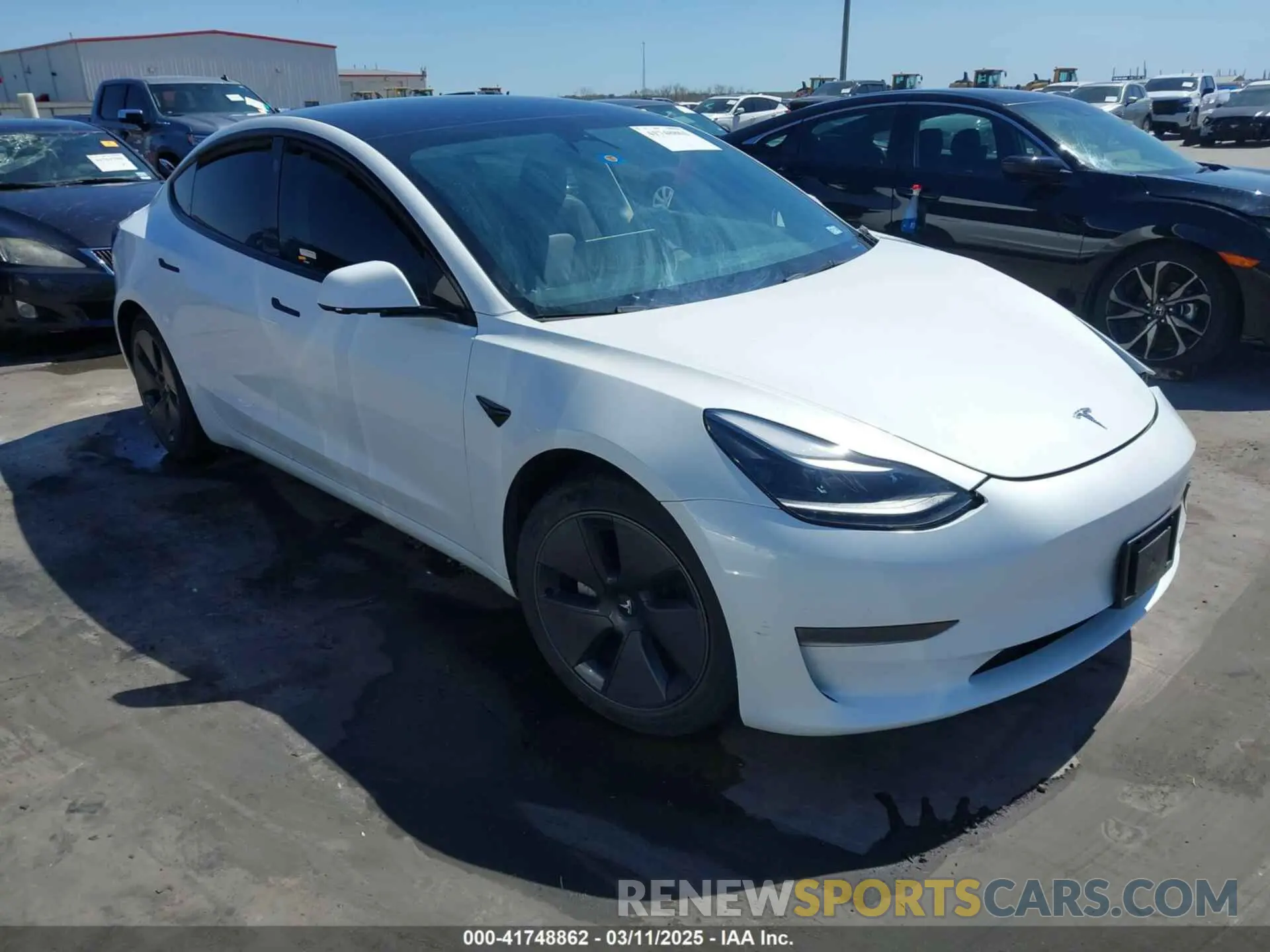 1 Фотография поврежденного автомобиля 5YJ3E1EA0PF608506 TESLA MODEL 3 2023