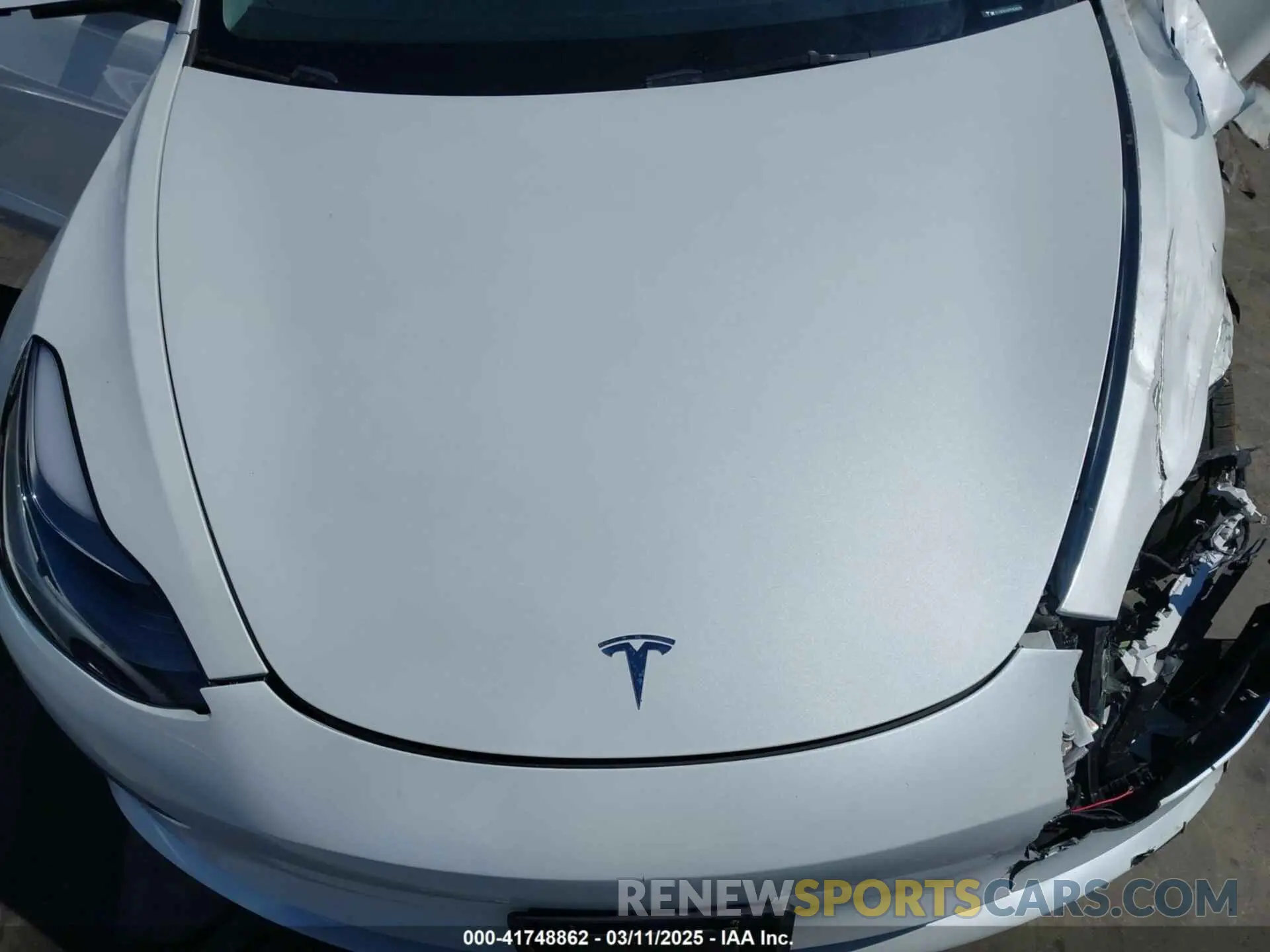 10 Фотография поврежденного автомобиля 5YJ3E1EA0PF608506 TESLA MODEL 3 2023
