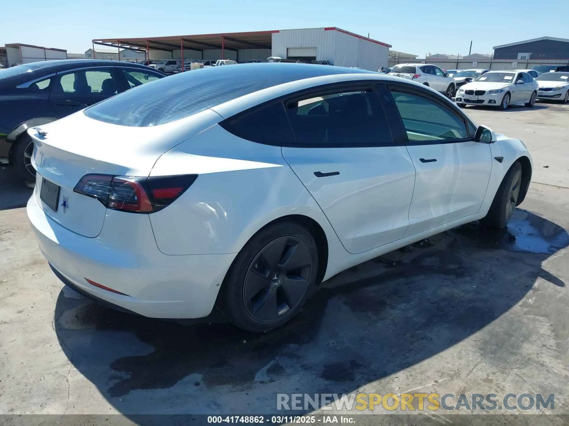 4 Фотография поврежденного автомобиля 5YJ3E1EA0PF608506 TESLA MODEL 3 2023
