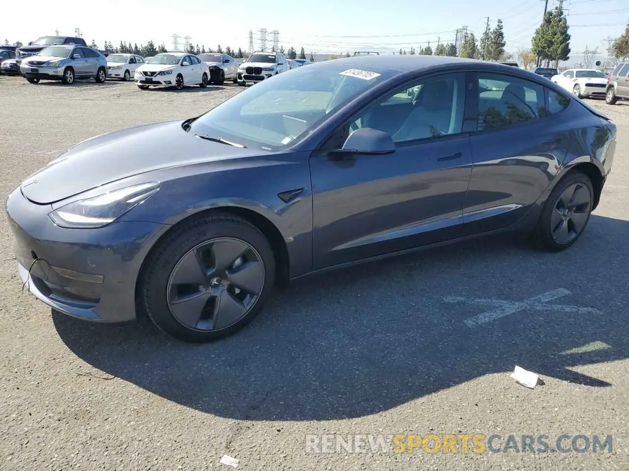 1 Фотография поврежденного автомобиля 5YJ3E1EA0PF619439 TESLA MODEL 3 2023