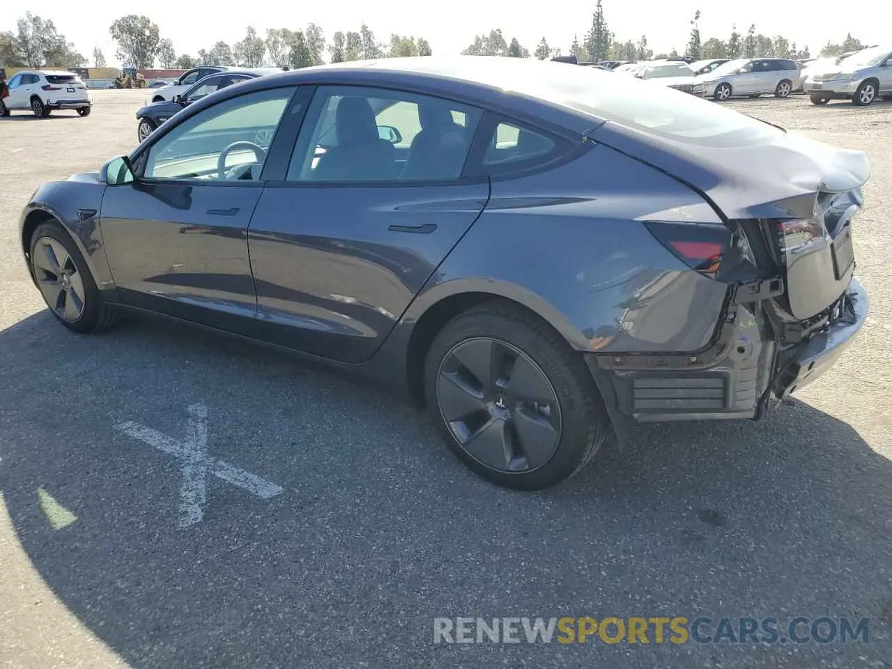 2 Фотография поврежденного автомобиля 5YJ3E1EA0PF619439 TESLA MODEL 3 2023