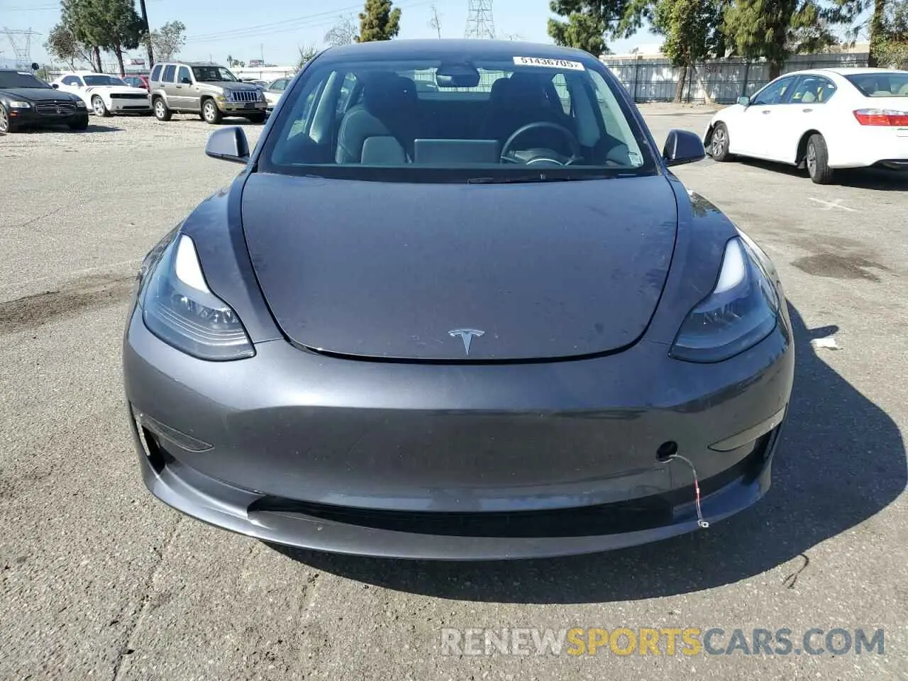5 Фотография поврежденного автомобиля 5YJ3E1EA0PF619439 TESLA MODEL 3 2023