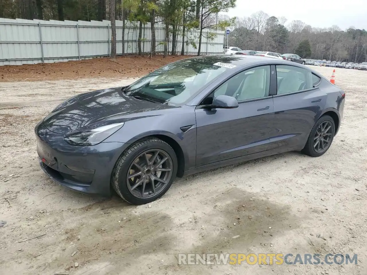 1 Photograph of a damaged car 5YJ3E1EA0PF620784 TESLA MODEL 3 2023