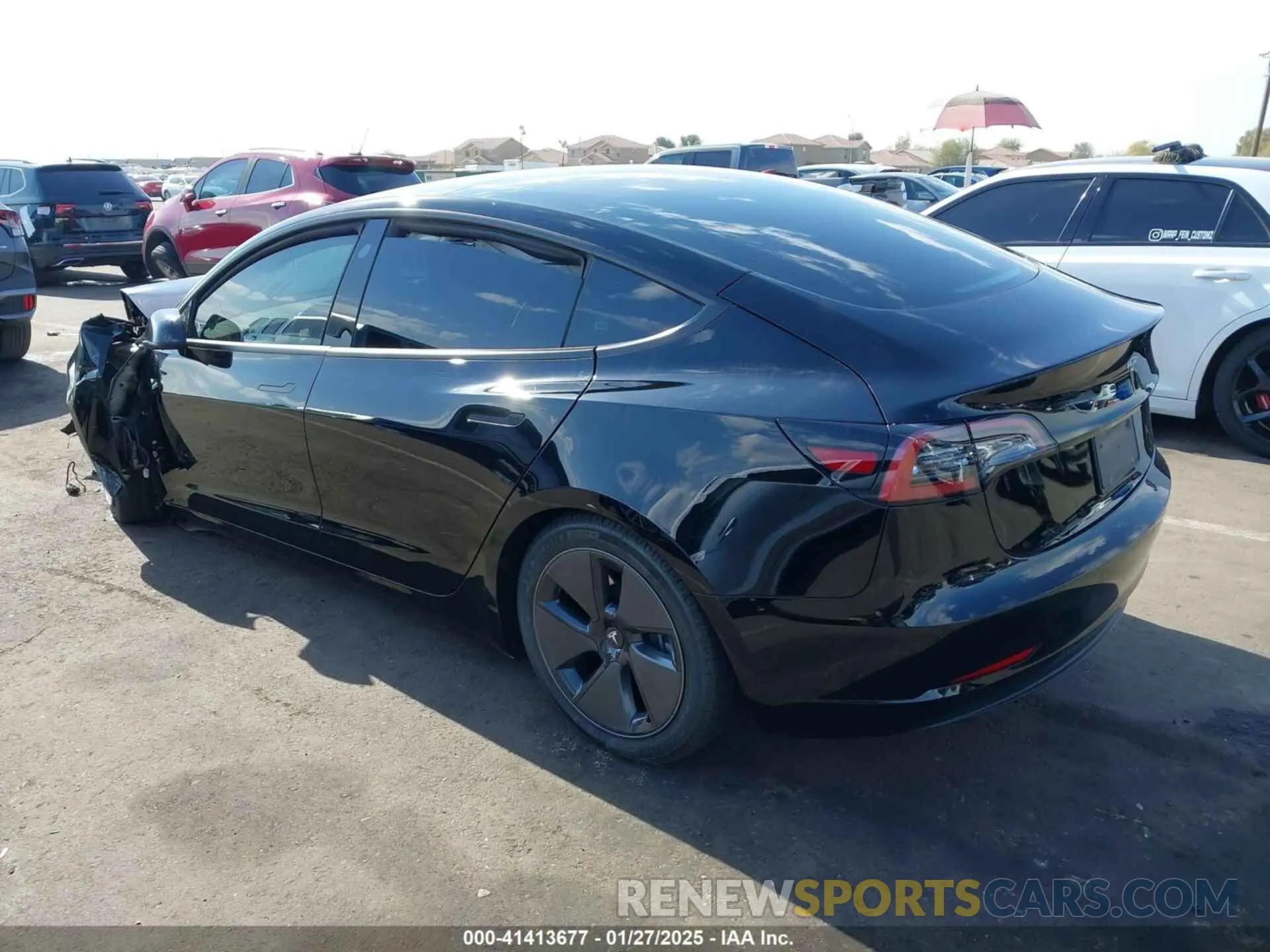 3 Фотография поврежденного автомобиля 5YJ3E1EA0PF627282 TESLA MODEL 3 2023