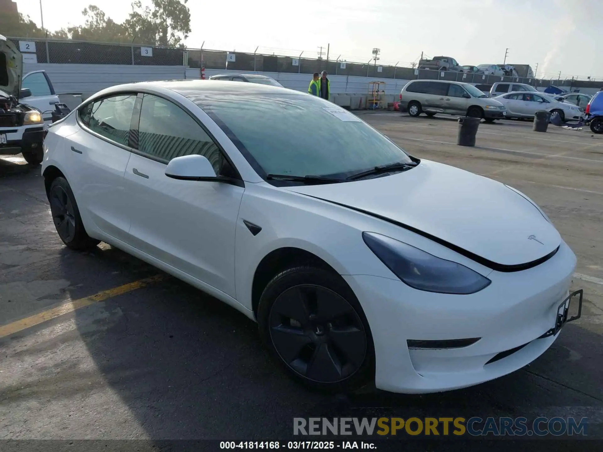 1 Photograph of a damaged car 5YJ3E1EA0PF646723 TESLA MODEL 3 2023