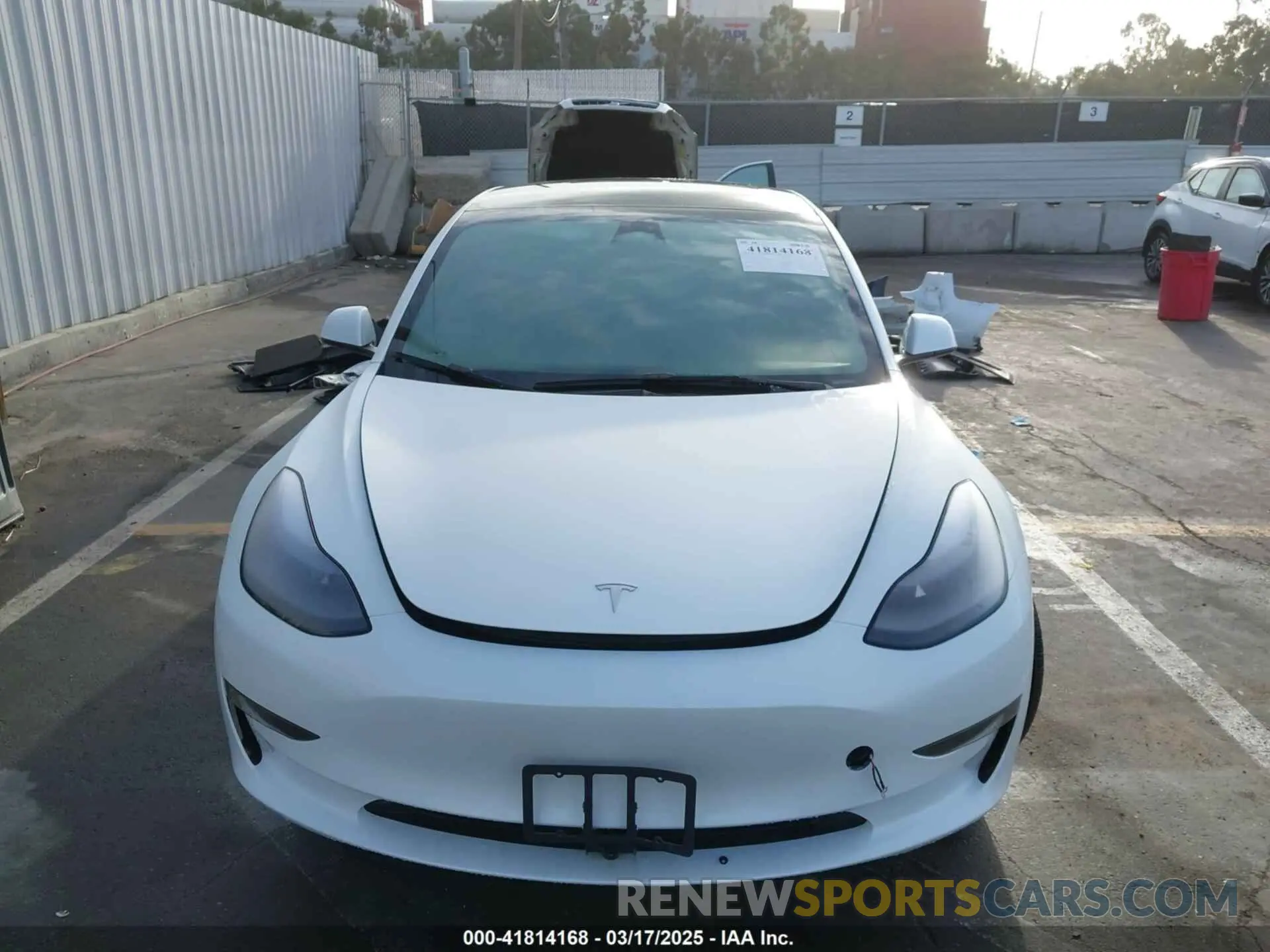 13 Photograph of a damaged car 5YJ3E1EA0PF646723 TESLA MODEL 3 2023