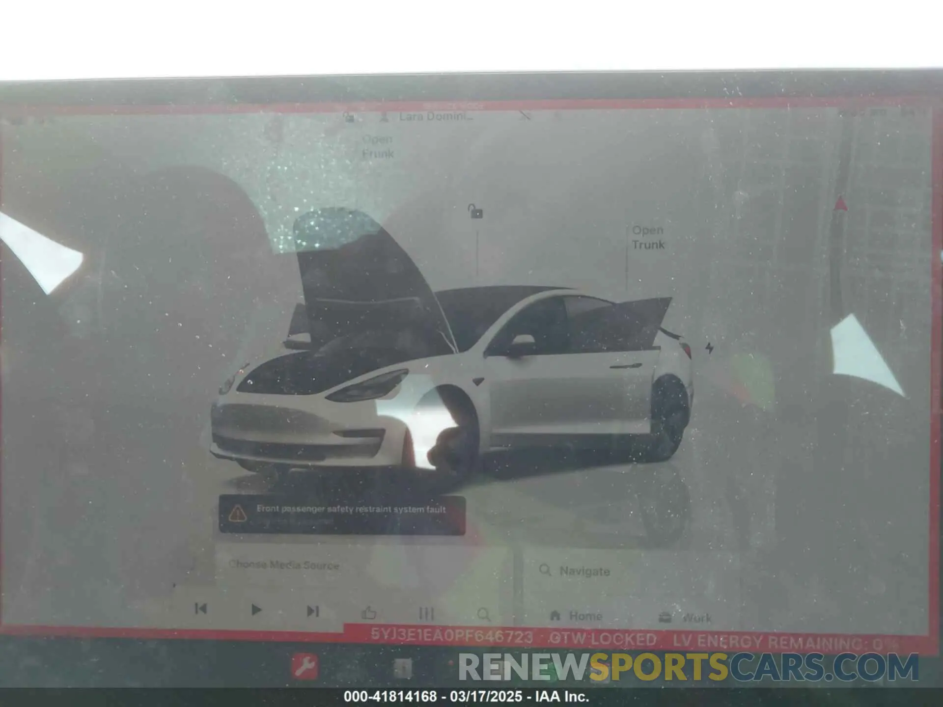19 Photograph of a damaged car 5YJ3E1EA0PF646723 TESLA MODEL 3 2023