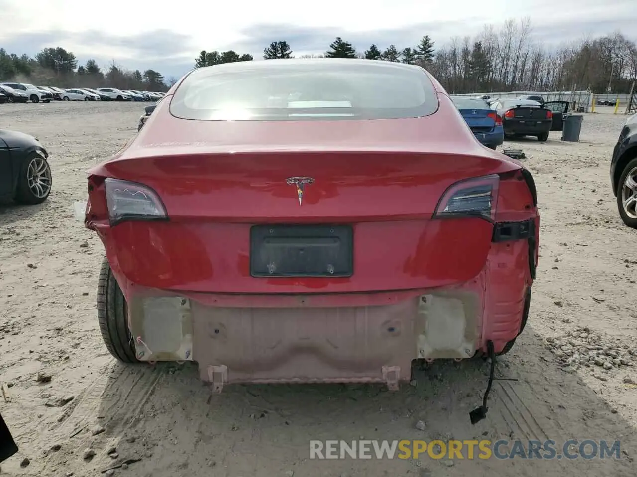 6 Photograph of a damaged car 5YJ3E1EA0PF655048 TESLA MODEL 3 2023