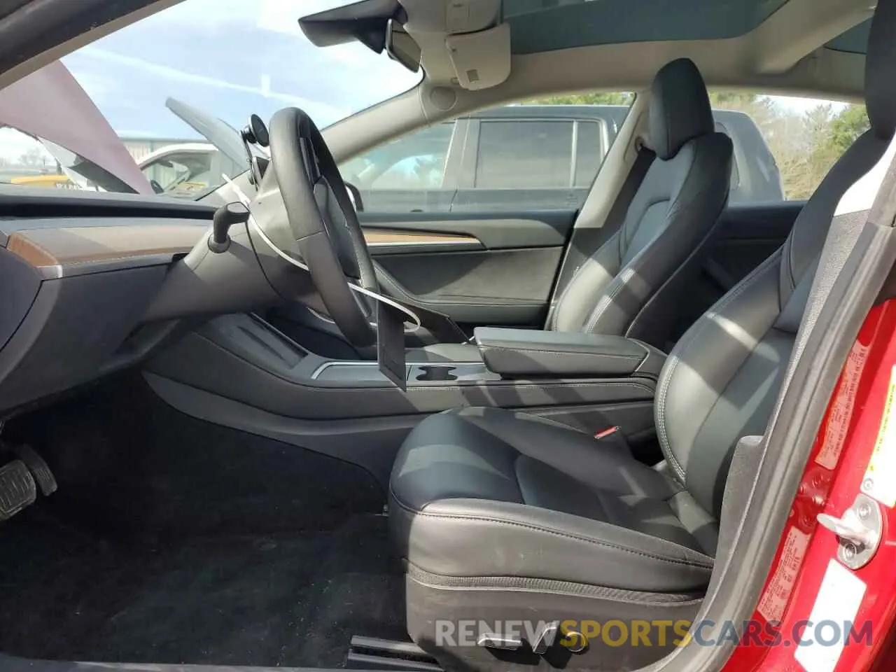 7 Photograph of a damaged car 5YJ3E1EA0PF655048 TESLA MODEL 3 2023