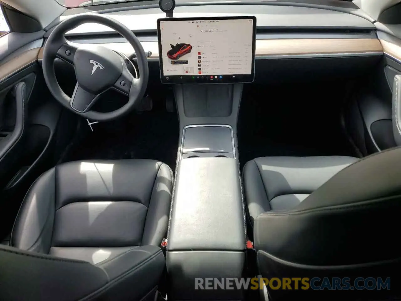 8 Photograph of a damaged car 5YJ3E1EA0PF655048 TESLA MODEL 3 2023
