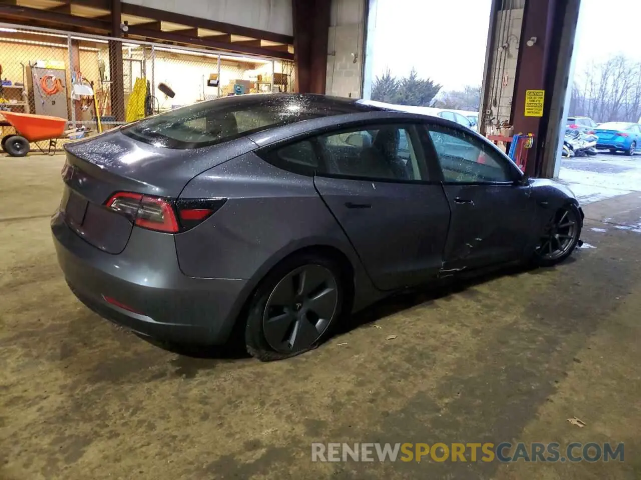 3 Photograph of a damaged car 5YJ3E1EA0PF663778 TESLA MODEL 3 2023