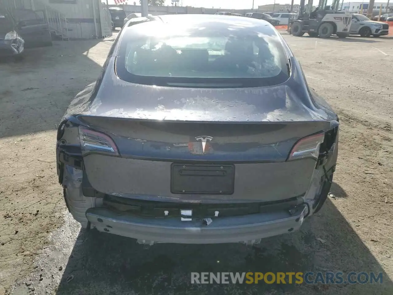 6 Photograph of a damaged car 5YJ3E1EA0PF675185 TESLA MODEL 3 2023