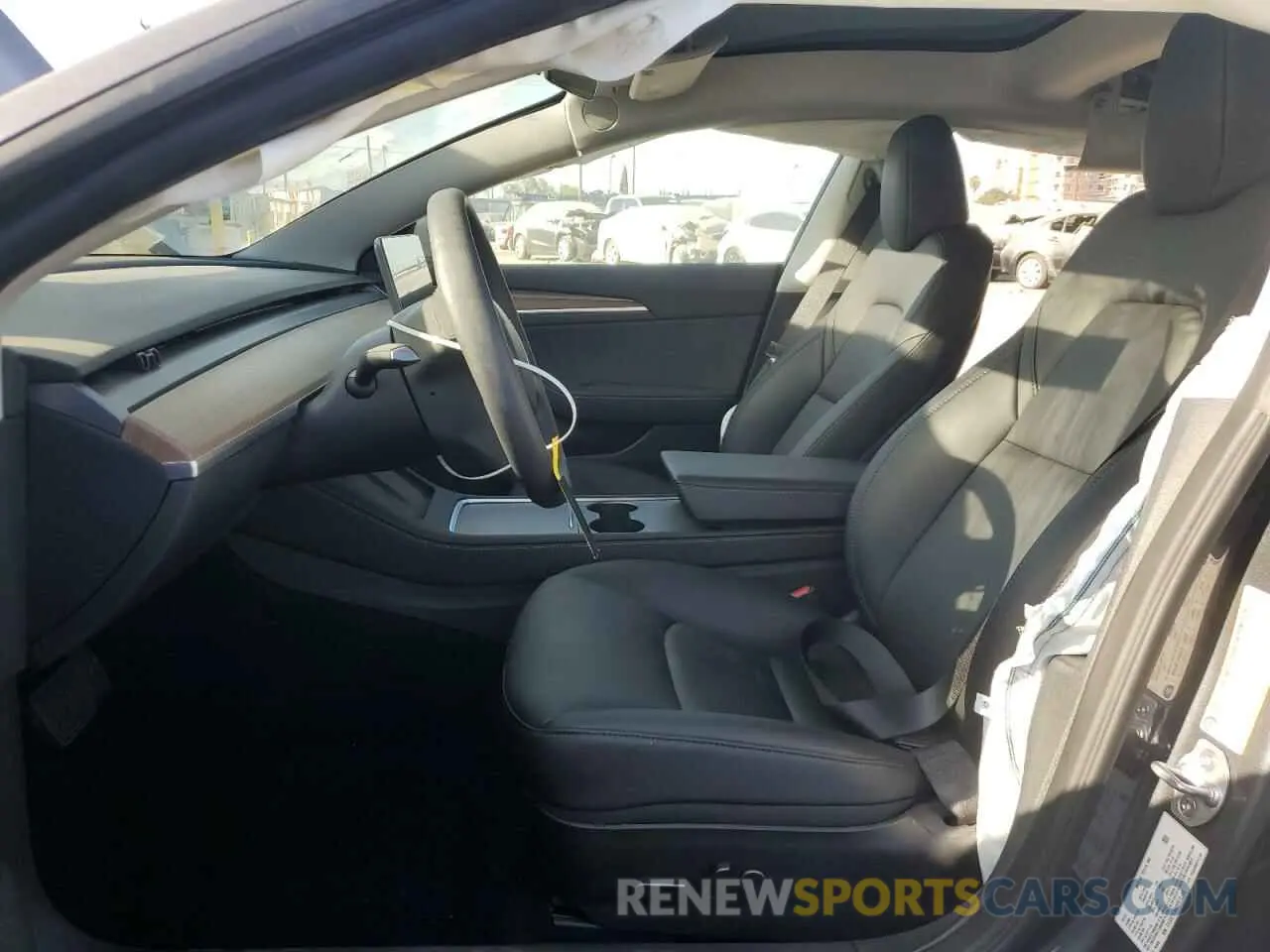 7 Photograph of a damaged car 5YJ3E1EA0PF675185 TESLA MODEL 3 2023
