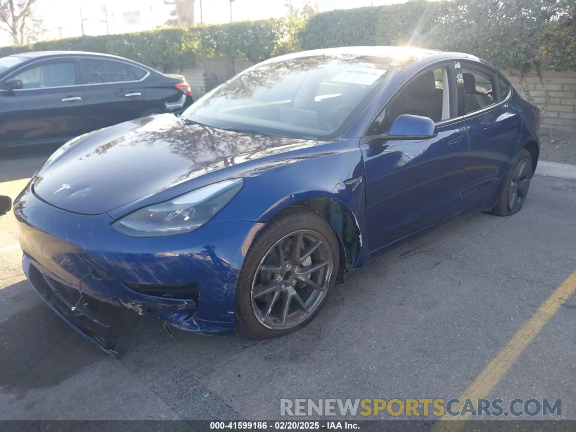 2 Фотография поврежденного автомобиля 5YJ3E1EA0PF684436 TESLA MODEL 3 2023