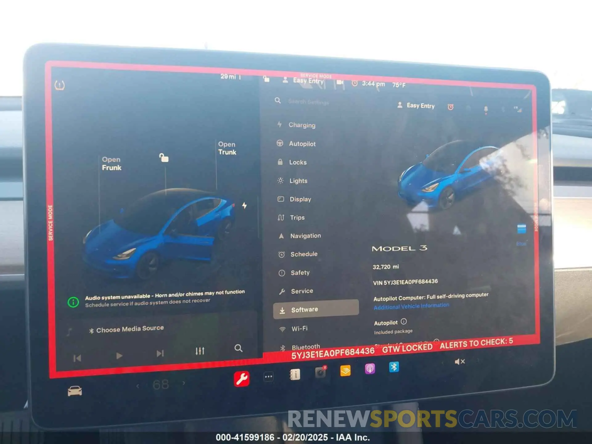 7 Фотография поврежденного автомобиля 5YJ3E1EA0PF684436 TESLA MODEL 3 2023