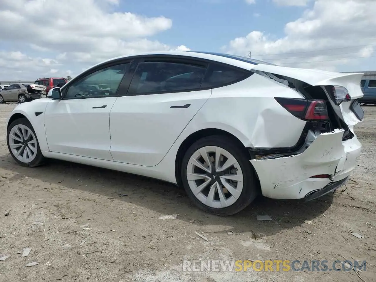 2 Photograph of a damaged car 5YJ3E1EA1PF382301 TESLA MODEL 3 2023