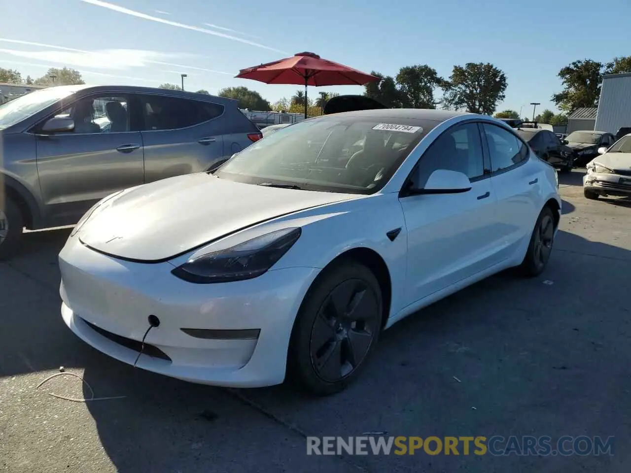 1 Photograph of a damaged car 5YJ3E1EA1PF401588 TESLA MODEL 3 2023
