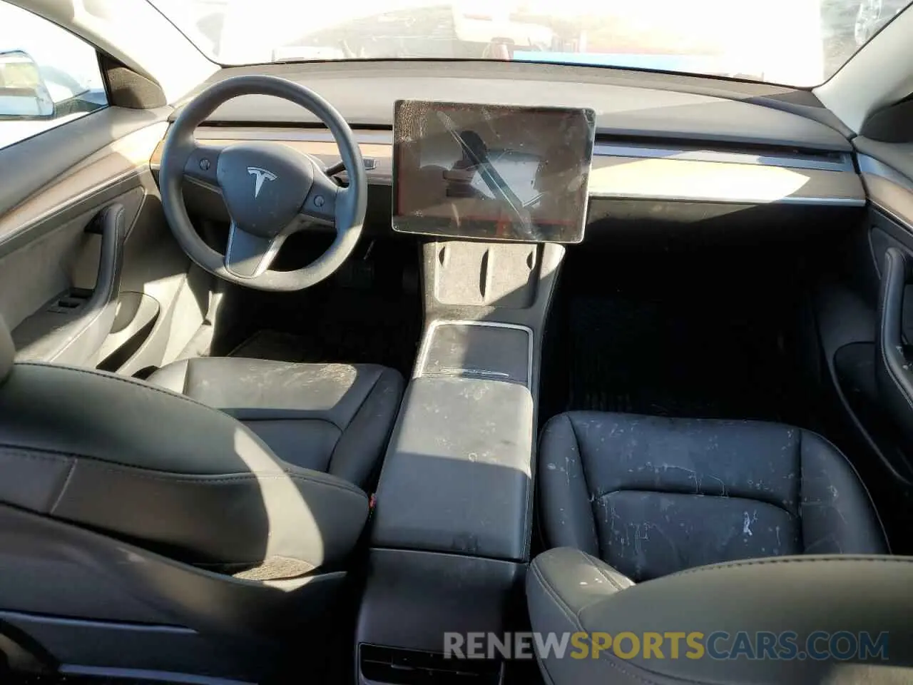 8 Photograph of a damaged car 5YJ3E1EA1PF401588 TESLA MODEL 3 2023
