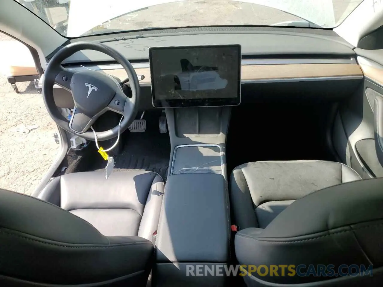 8 Photograph of a damaged car 5YJ3E1EA1PF403602 TESLA MODEL 3 2023