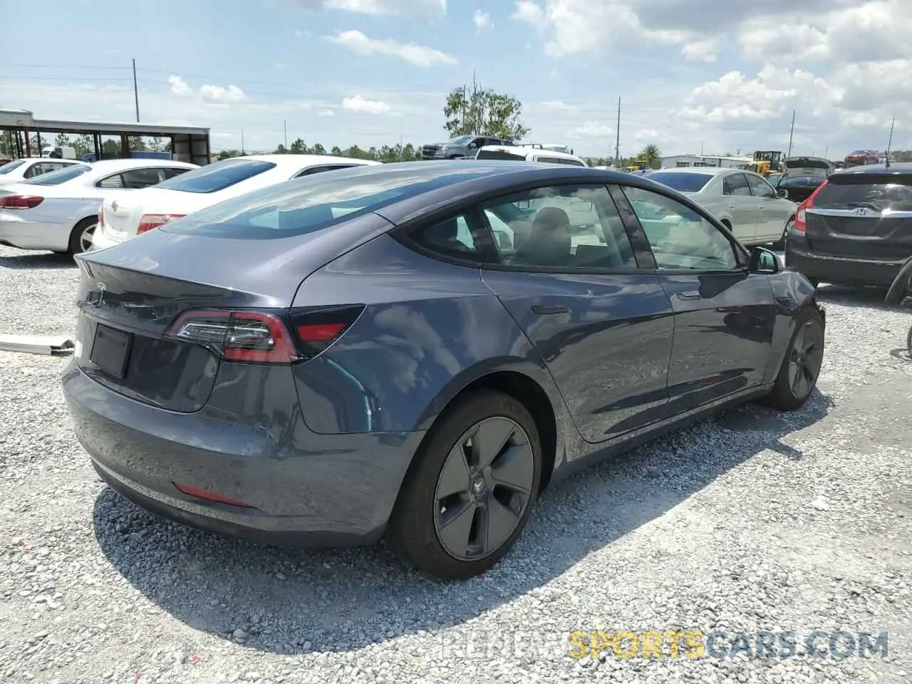 3 Photograph of a damaged car 5YJ3E1EA1PF407231 TESLA MODEL 3 2023