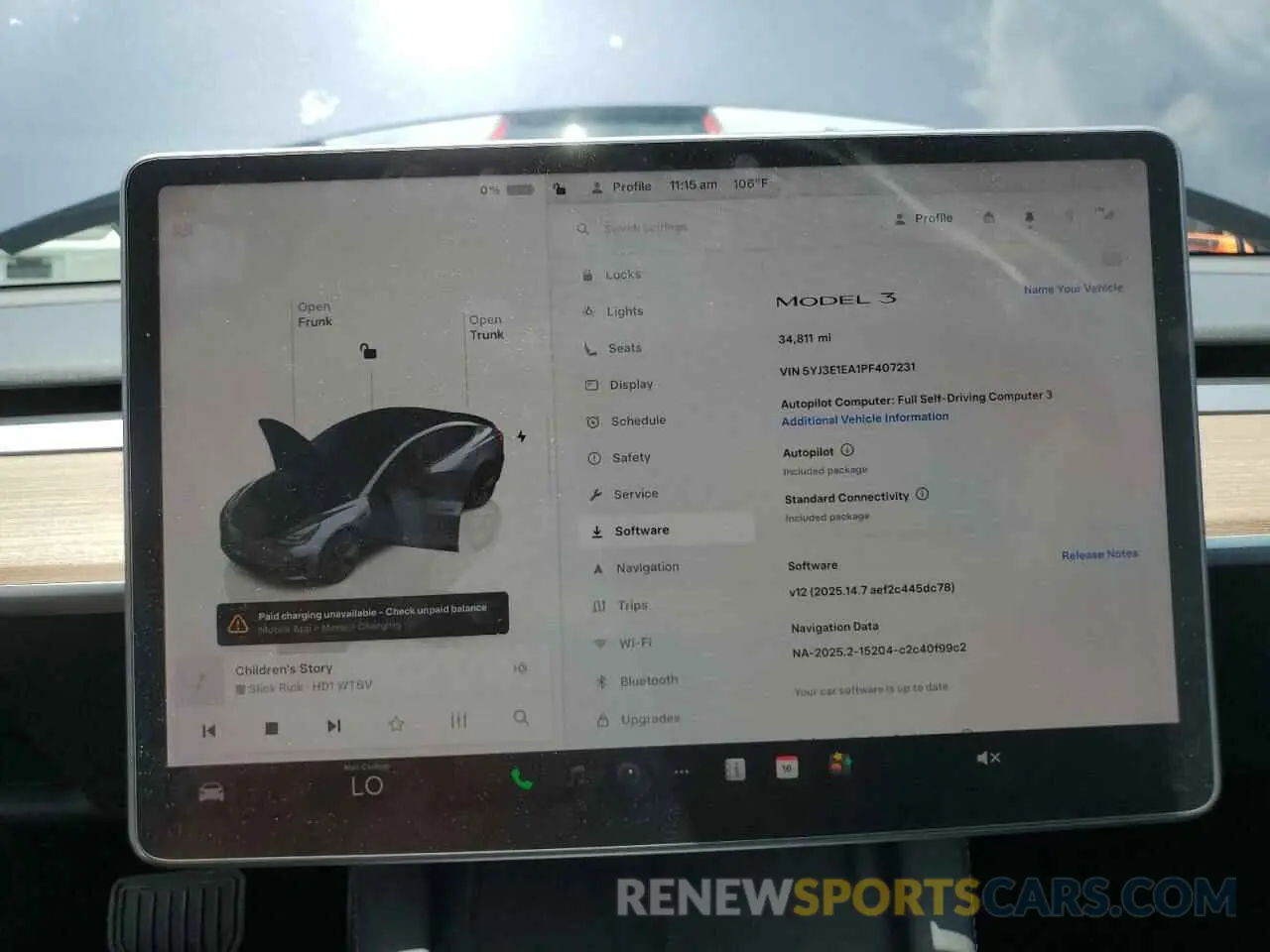 9 Photograph of a damaged car 5YJ3E1EA1PF407231 TESLA MODEL 3 2023