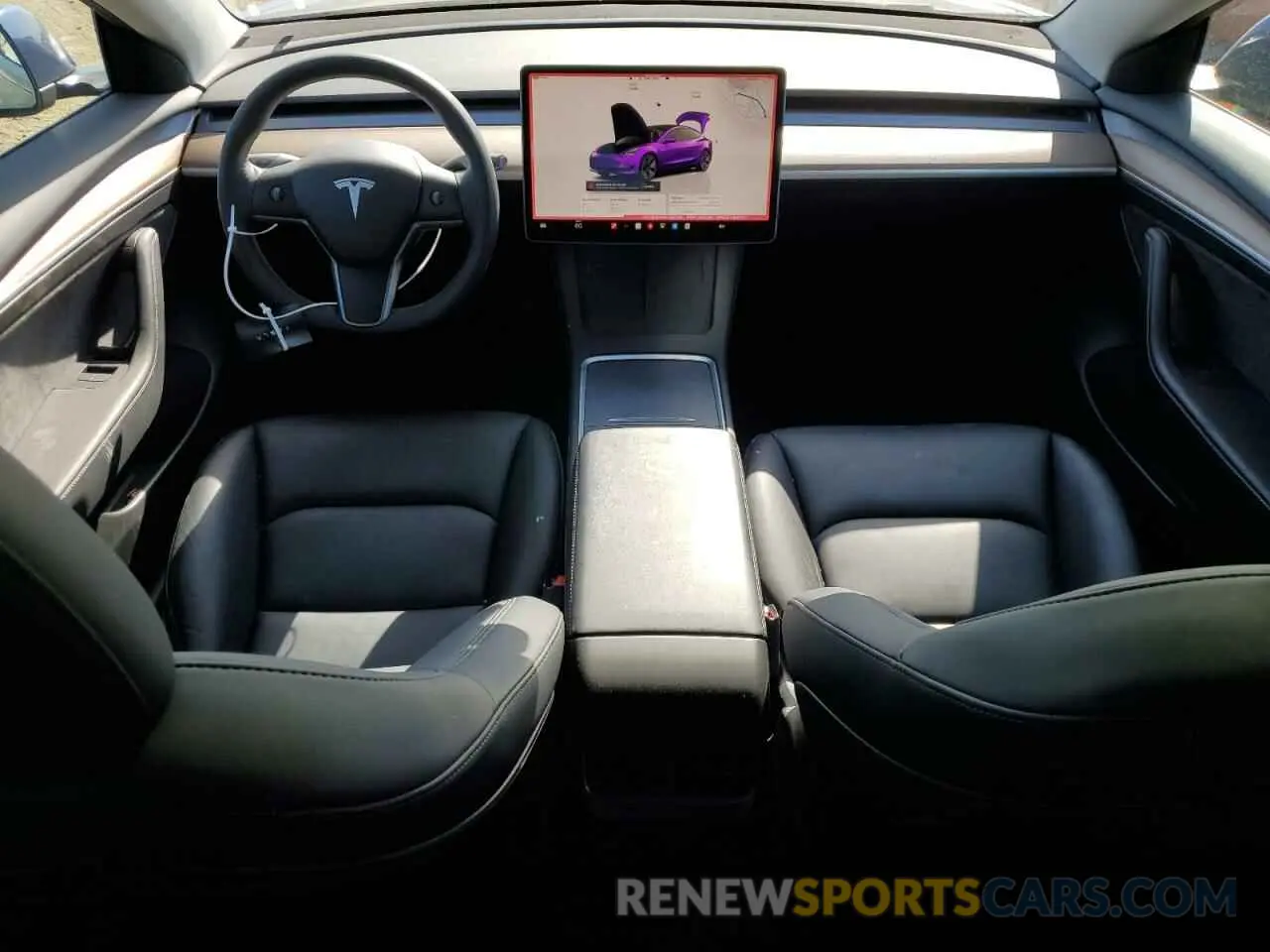8 Photograph of a damaged car 5YJ3E1EA1PF422392 TESLA MODEL 3 2023