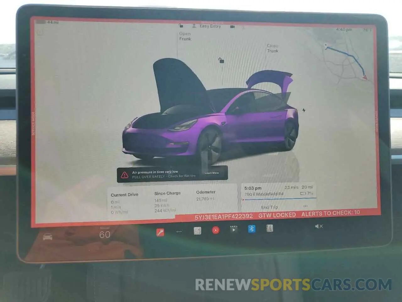 9 Photograph of a damaged car 5YJ3E1EA1PF422392 TESLA MODEL 3 2023