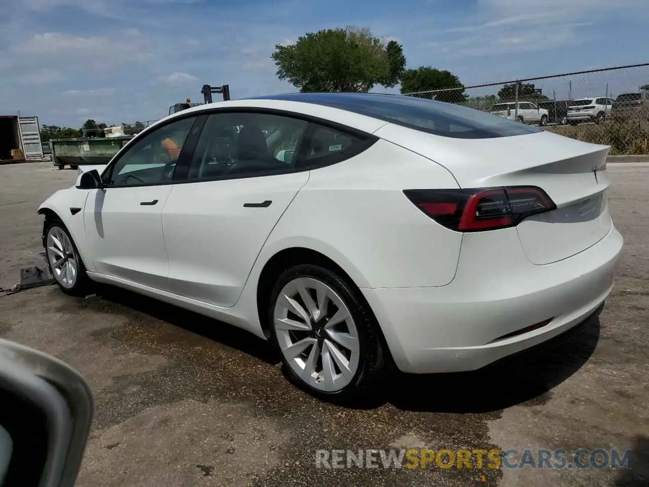 2 Photograph of a damaged car 5YJ3E1EA1PF427897 TESLA MODEL 3 2023