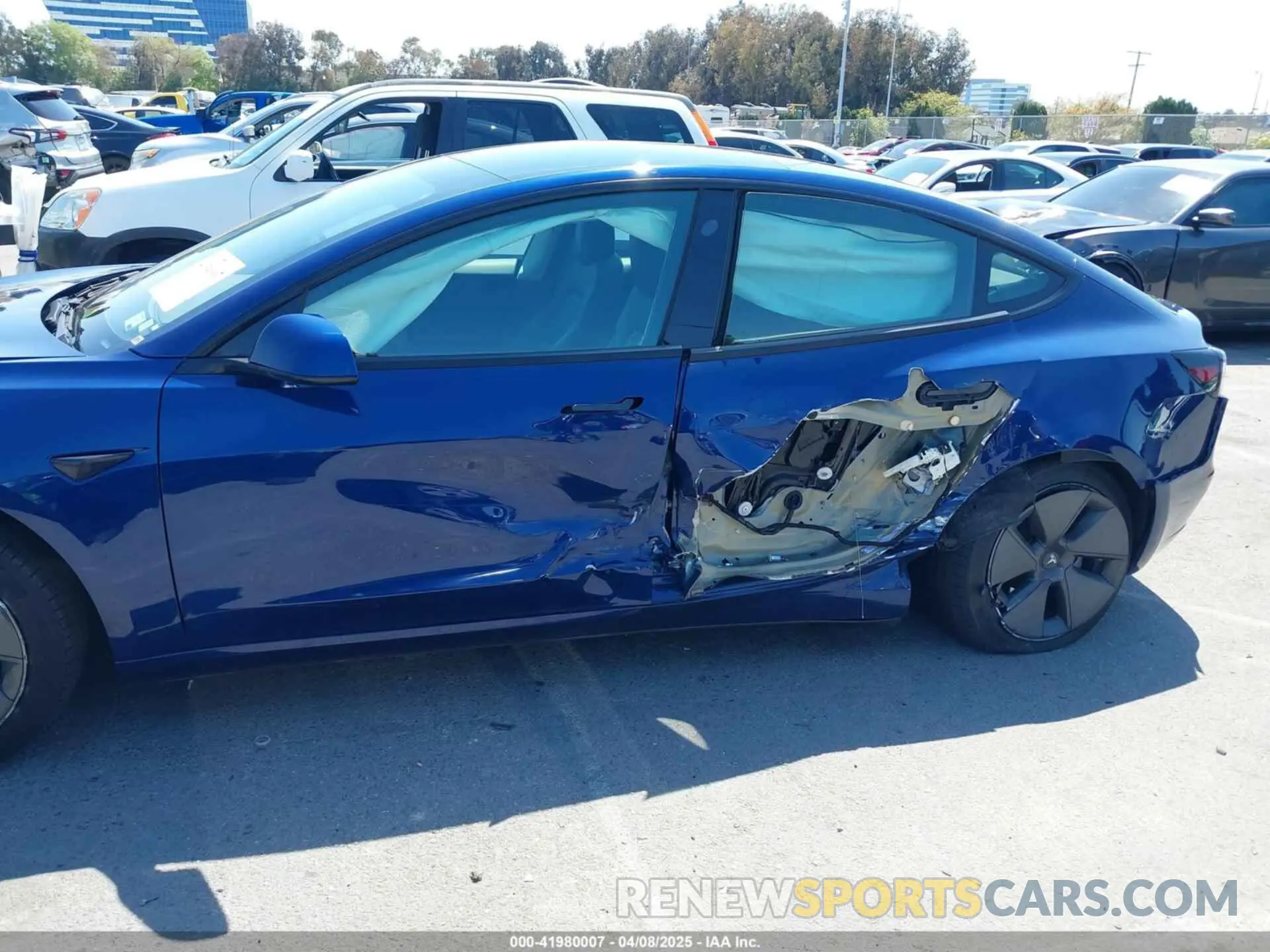 6 Photograph of a damaged car 5YJ3E1EA1PF431190 TESLA MODEL 3 2023