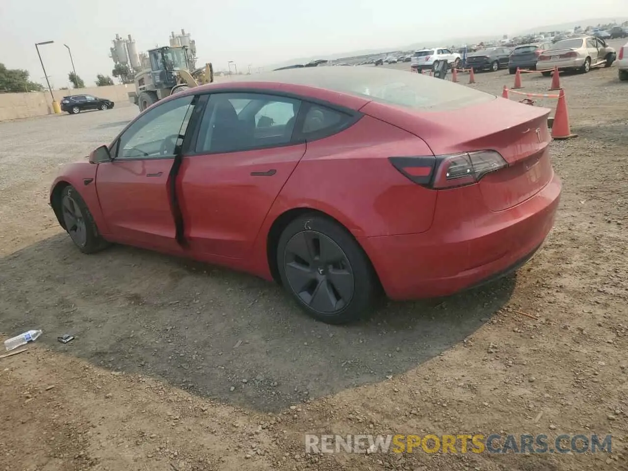 2 Photograph of a damaged car 5YJ3E1EA1PF432193 TESLA MODEL 3 2023