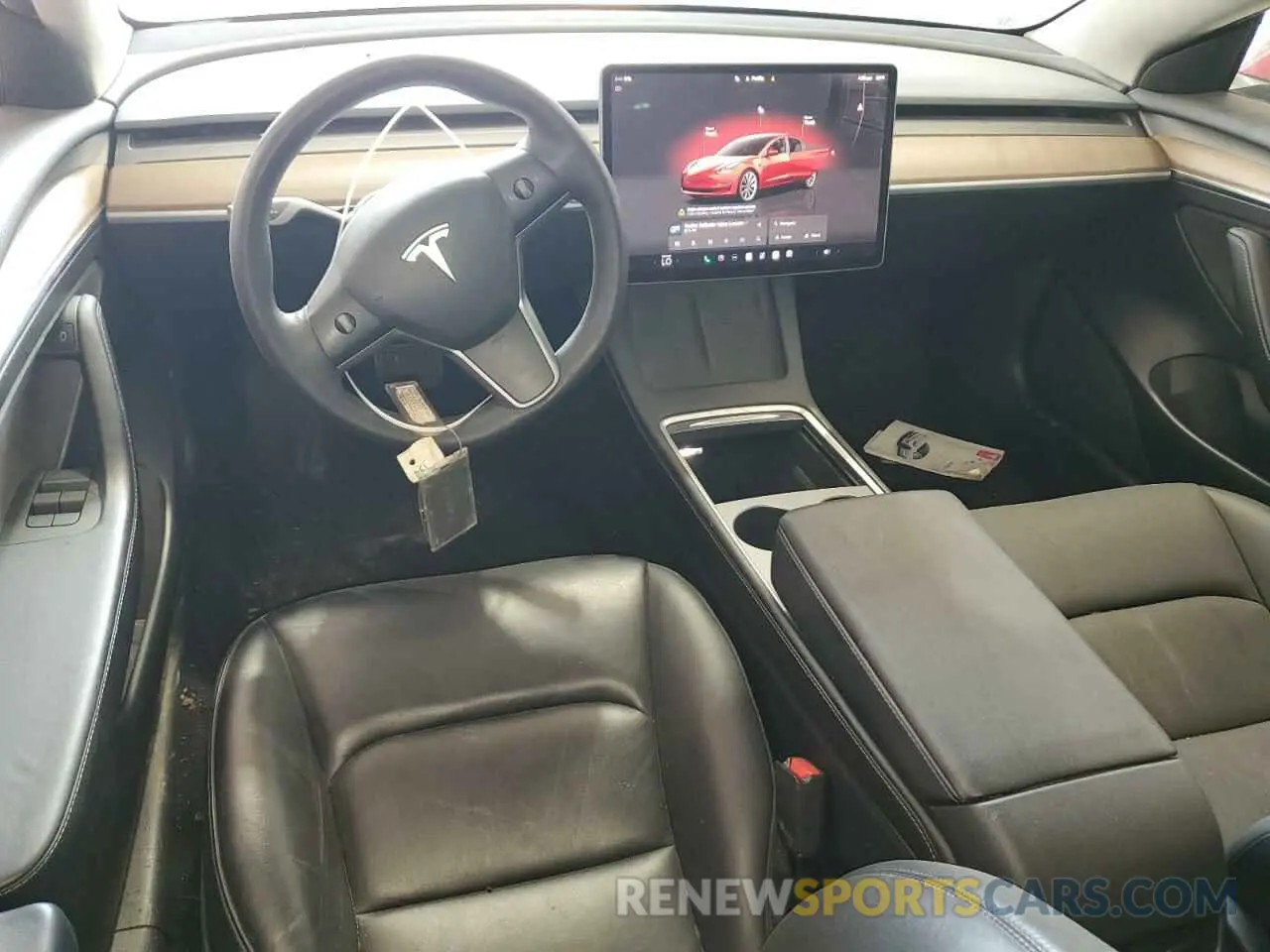 8 Photograph of a damaged car 5YJ3E1EA1PF433909 TESLA MODEL 3 2023