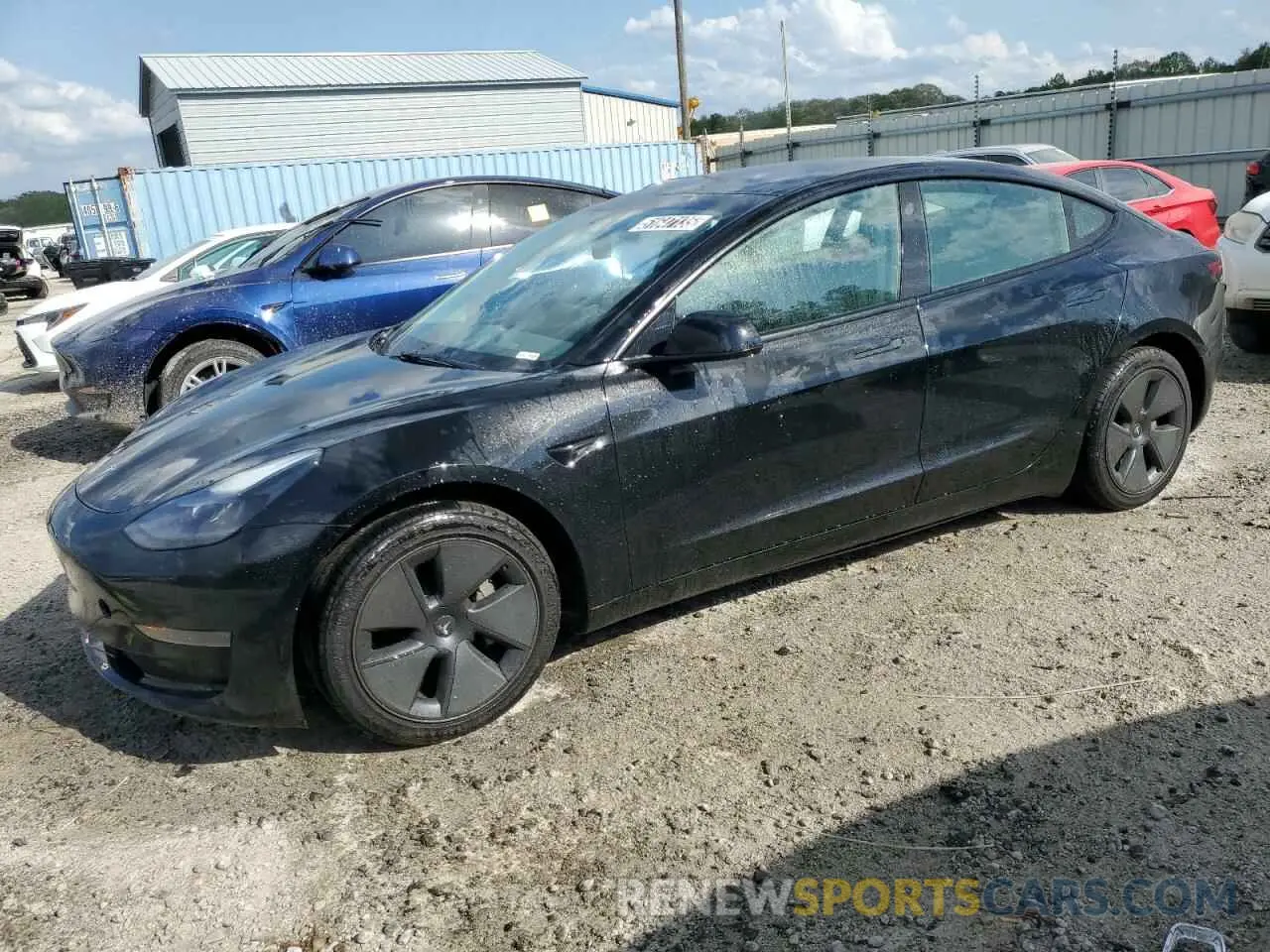 1 Фотография поврежденного автомобиля 5YJ3E1EA1PF437099 TESLA MODEL 3 2023