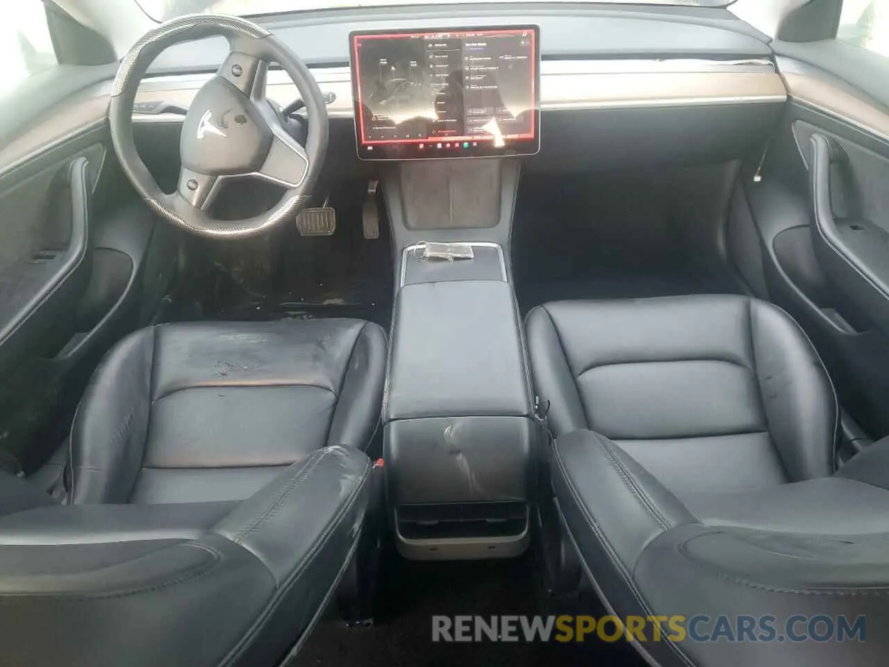8 Фотография поврежденного автомобиля 5YJ3E1EA1PF437099 TESLA MODEL 3 2023